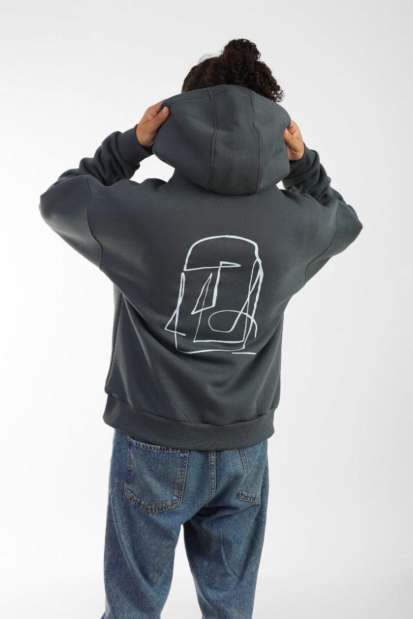 Simplicity HOODIE (Grey) - Image 2