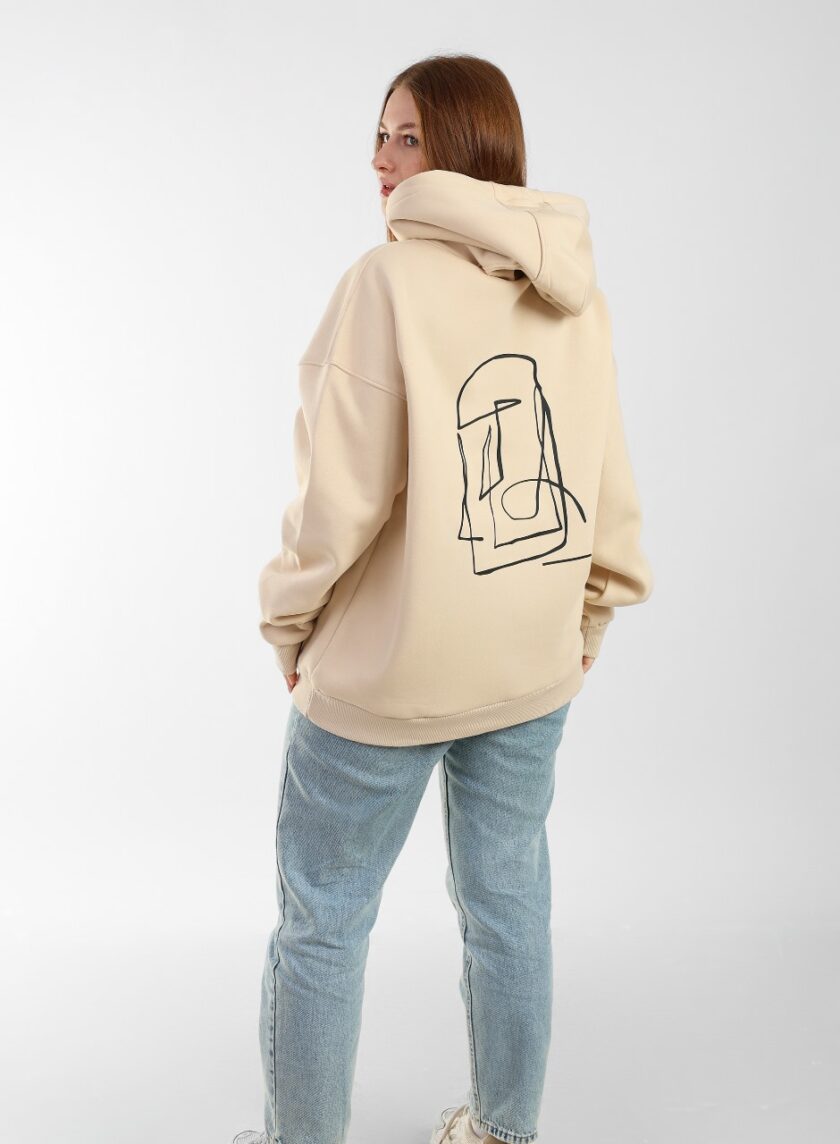 Simplicity HOODIE (Off-white) - Image 4