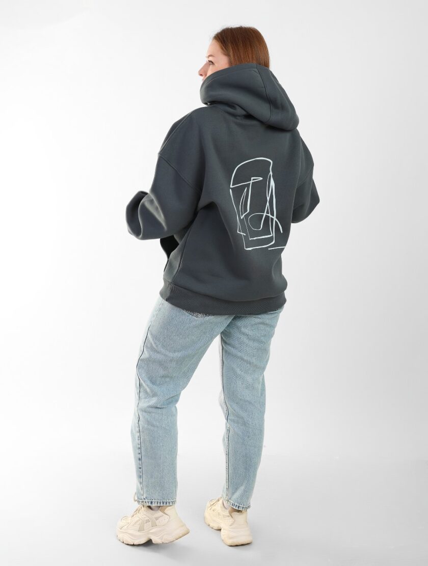 Simplicity HOODIE (Grey) - Image 3